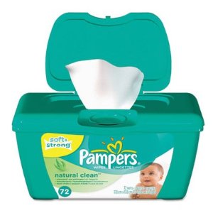 Pampers 帮宝适自然纯净系列婴儿湿巾 12盒 共864张