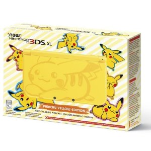 任天堂 皮卡丘黄色版 新Nintendo 3DS XL 掌机游戏机