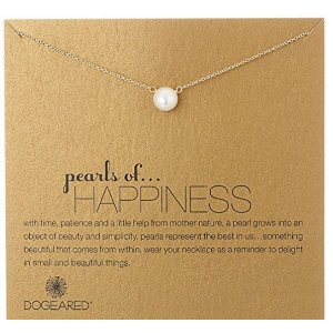 Dogeared Pearls of Happiness 幸福之珠 珍珠项链