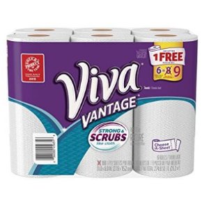 销量冠军+史低价！Viva Vantage Choose-a-sheet 厨房用纸(6卷装)