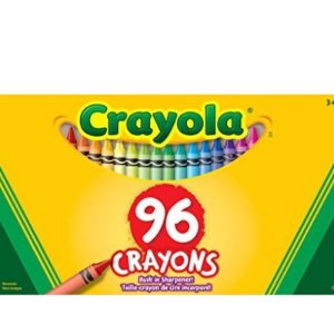 销量冠军！Crayola儿童蜡笔96支装（带卷笔刀）