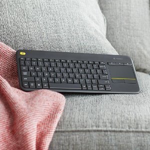 Logitech罗技 K400 Plus 无线键盘(带触摸板)