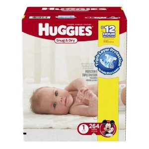 Huggies Snug and Dry 婴儿纸尿裤 1-6号