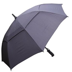 销量冠军！RainStoppers W016B 双层防风自动折叠雨伞