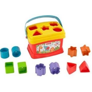 史低！Fisher-Price 多形状彩色积木玩具