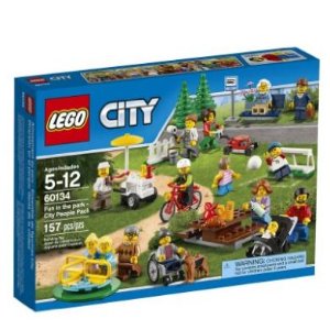 LEGO乐高60134城市系列-公园娱乐人仔套装