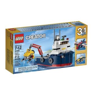 史低！LEGO乐高创意系列 31045 海上探险者