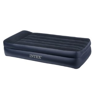 Intex Pillow Rest 加高充气床垫内置电动充气泵(Twin)