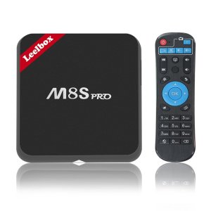 Leelbox M8S Pro 4K高清四核双频WiFI流媒体播放器/网络电视机顶盒