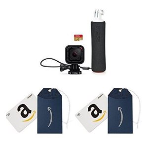 GoPro HERO Session 运动摄像机+漂浮把手+闪存+礼品卡套装