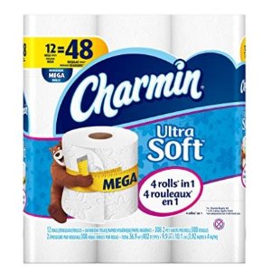 Charmin 超柔软卫生纸 (12个超大卷)