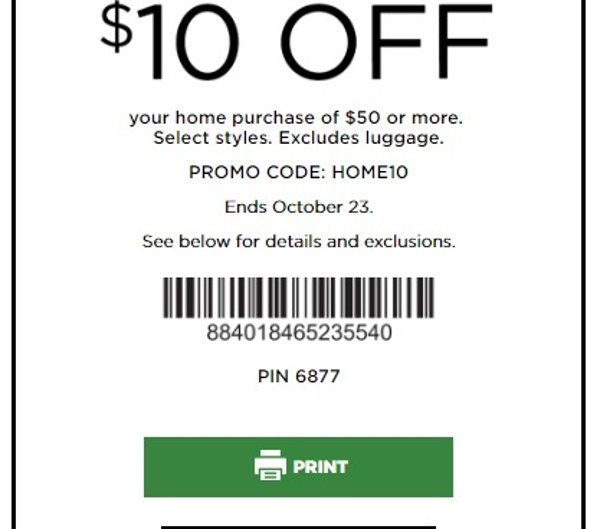 Kohl's $10 off $20 Purchase Coupon - My Frugal Adventures