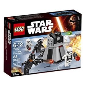史低！乐高 LEGO Star Wars 星球大战系列 First Order战斗套装 75132