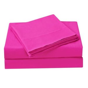 Mainstays 粉红色儿童床上用品套装 - Double尺寸
