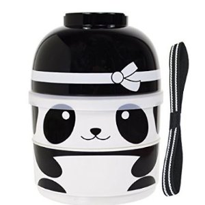 CuteZCute 忍者大熊猫双层儿童午餐盒