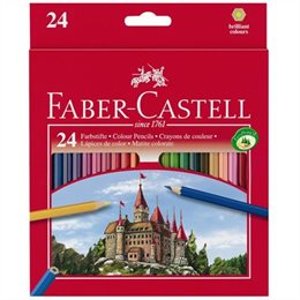 FABER-CASTELL辉柏嘉24色彩色铅笔