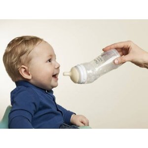 Playtex BPA Free 防胀气宽口奶瓶3个装-8oz