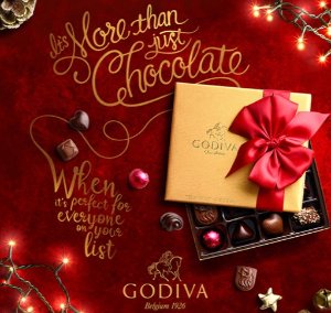 up to 30% off chocolate, feat godiva @ lord & taylor