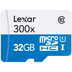 Lexar 雷克沙高性能microSDHC存储卡 300x 32GB