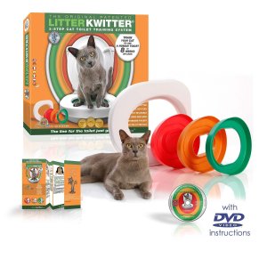 Litter Kwitter 猫咪如厕训练套装，带DVD指导光碟
