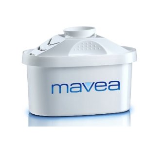 MAVEA 1001495 Maxtra滤水杯替换滤芯，1个装