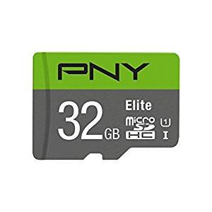 PNY Elite 32GB microSDHC卡+适配壳 速度可达85MB/Sec