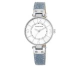 ANNE KLEIN  牛仔表带手表