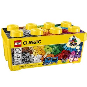 销量冠军！史低价！LEGO 经典创意中号积木盒 - 10696