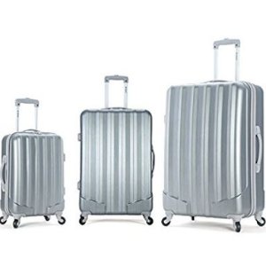 Rockland F185 银色行李箱3件套