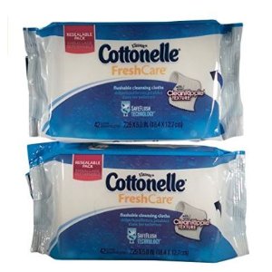 Cottonelle Fresh Care 湿巾 84抽 2包装