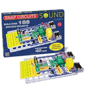 史低价！Elenco Snap Circuits Sound儿童益智声音电路玩具