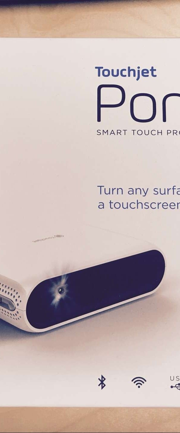 Touchjet Pond 投影仪开箱使用体验能把任何表面变成互动触摸屏