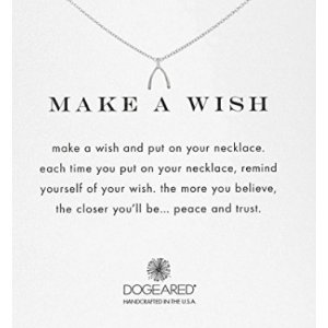 Dogeared "Make a Wish"许愿骨锁骨链