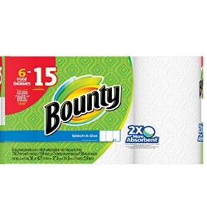 厨房必备！Bounty Select-a-Size 厨用用纸 超大6卷