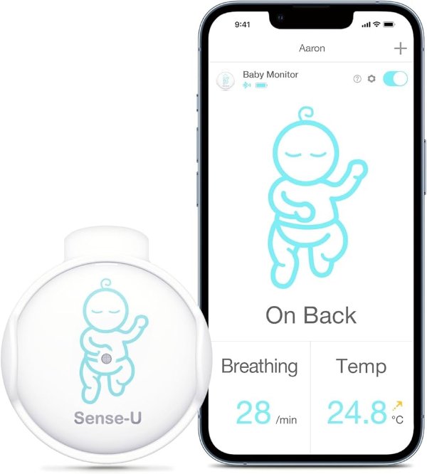 Sense-U 婴儿智能呼吸检测器 夜间也能安心检测宝宝状态