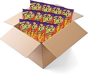 Takis 玉米卷小零嘴 280g x 12包 tree tree的，$2.1/包