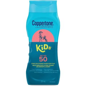 Coppertone Kids儿童防晒乳液237ml Spf 50 面部+身体均可