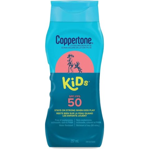 Coppertone Kids儿童防晒乳液237ml Spf 50 面部+身体均可