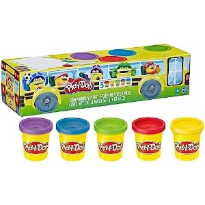 Play-Doh 返校系列5件装橡皮泥 无毒安全