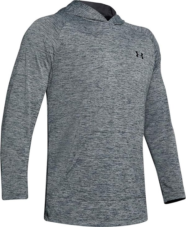 Under Armour UA Tech™ 2.0灰色长袖连帽T恤