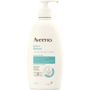 Aveeno 抗氧化燕麦沐浴露532ml 敏感干皮护理