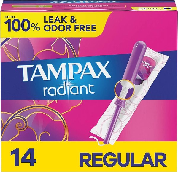 Tampax 卫生棉条 14支装 防漏透气 轻松度过每一天！