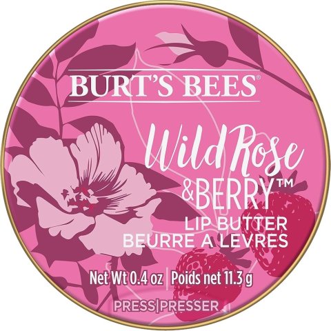 Burt's Bees 天然保湿润唇膏11.3g 含野玫瑰和浆果 滋润唇部