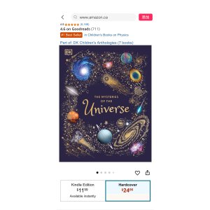 $24.06 DK宇宙百科The Mysteries of the Universe: Discover the best-kept secrets of space: Gater, Will