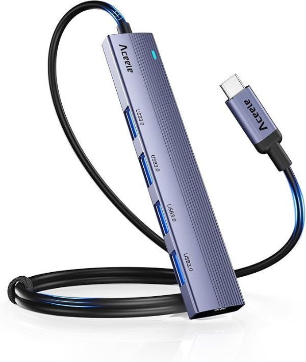 Aceele 集线器 4端口+0.6米线