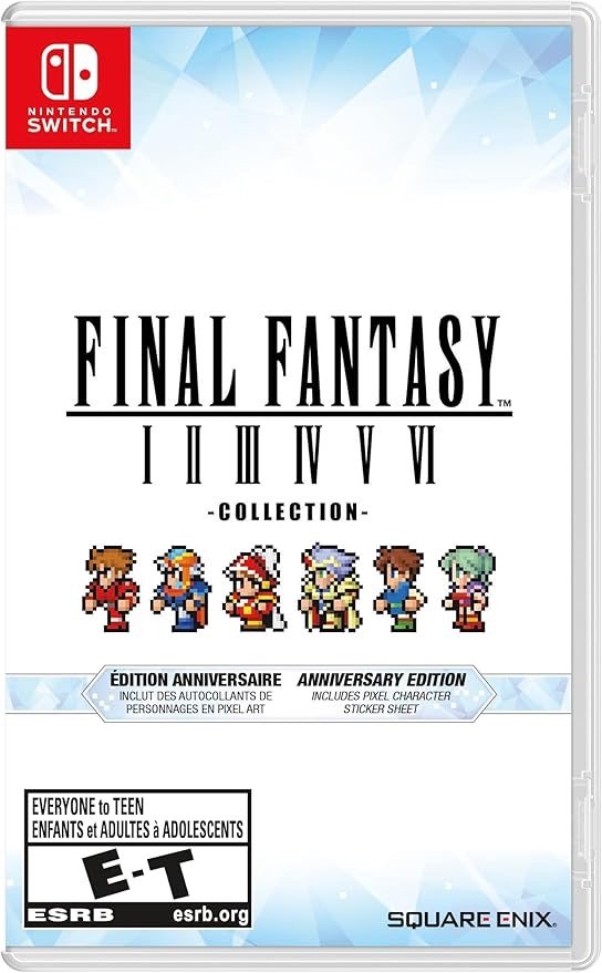 《FINAL FANTASY I-VI》像素复刻版 周年纪念版