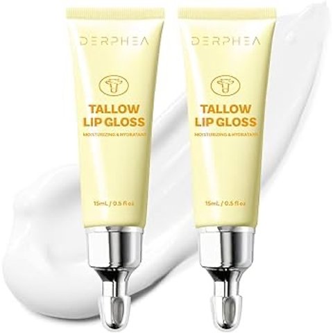 Derphea 牛油润唇膏 2 支装（每支 15 毫升）