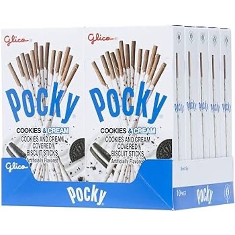 Glico Pocky 奥利奥碎奶油饼干棒10盒装