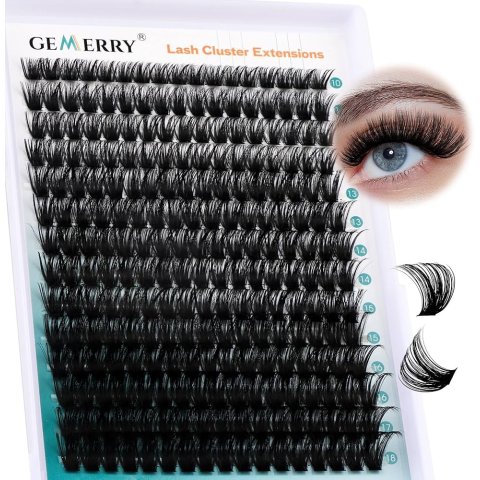 GEMERRY 80D单簇假睫毛 280片装 10-18mm