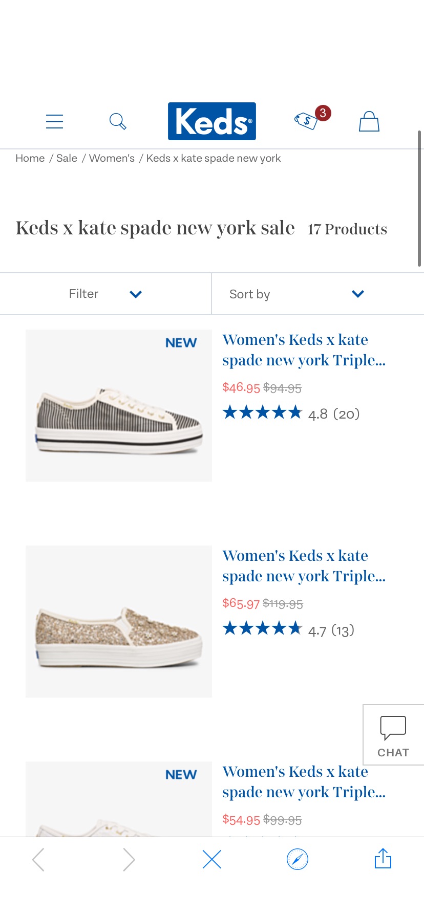 kate spade new york shoes sale & discounts | keds低至五折